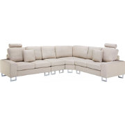 Beliani STOCKHOLM - Modulaire Sofa-Beige-Polyester