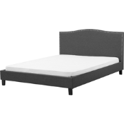 Beliani MONTPELLIER - Tweepersoonsbed-Grijs-Polyester