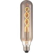 Edison Vintage LED filament lichtbron Tube - Rook - Spiraal - Retro LE...