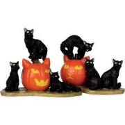 Halloween cats set of 2