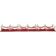 Red carpet, set of 7