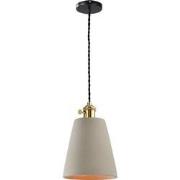 QUVIO Hanglamp beton langwerpig grijs - QUV5094L-GREY