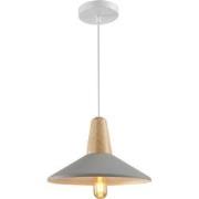 QUVIO Hanglamp rond grijs - QUV5068L-GREY