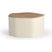 Salontafel Organisch 76cm - Beige/Naturel Travertin - Cersei