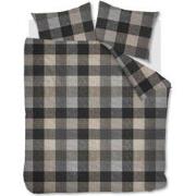 Beddinghouse Flanel Dekbedovertrek Becket Grey-Lits-jumeaux (240 x 200...