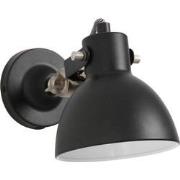 Mexlite wandlamp Cera - zwart - metaal - 7647ZW