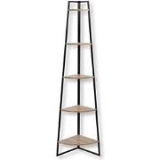 Hoekplank 5 niveaus Houtdecor H180 cm - Colorado