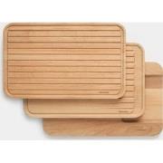 Profile Houten snijplanken, set van 3 (voor groente, brood en vlees) -...