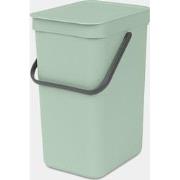 Sort & Go afvalemmer, 12 liter - Jade Green