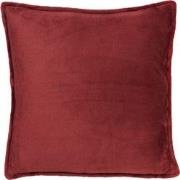 Dutch Decor CILLY - Sierkussen fleece 45x45 cm - Merlot - rood - Dutch...