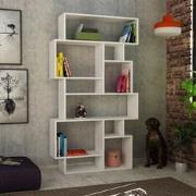 Boekenkast Karmato Wit Melamine 96x168,5x25,5 cm