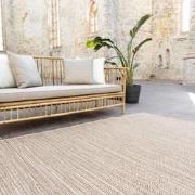 Buitenkleed Jute Outdoor beige/bruin - Polypropyleen