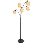 Trendy Vloerlamp Cosmo Naturel 5-lichts