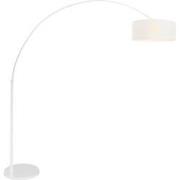 Steinhauer vloerlamp Sparkled light - wit - metaal - 7169W