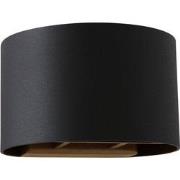 Moderne Wandlamp Lyra Goud