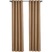 Larson - Luxe effen blackout gordijn - met ringen - 3m x 2.5m - Donker...