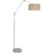 Moderne Vloerlamp Luxora Grijs