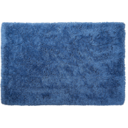 Beliani CIDE - Hoogpolig-Blauw-Polyester