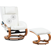 Beliani MAJESTIC - TV-fauteuil-Beige-Kunstleer