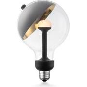 Design LED Lichtbron Move Me - Zwart/Goud - G120 Sphere LED lamp - 12/...