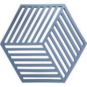 Krumble Pannenonderzetter Hexagon - Blauw