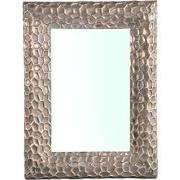 PTMD Ertas Gold Iron Mirror With Pattern Rectangle