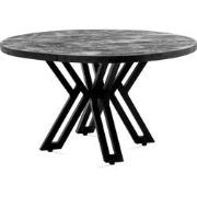 Benoa Yana Round Coffee Table Black 60 cm