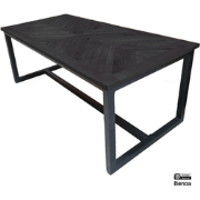 Benoa Jax Dining Table Black 200 cm