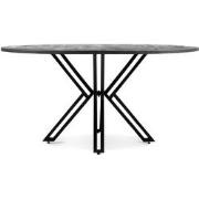 Benoa Yana Round Dining Table Black 150 cm