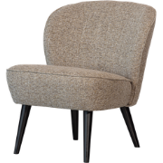 WOOOD Fauteuil Sara - Polyester - Naturel - 71x59x70