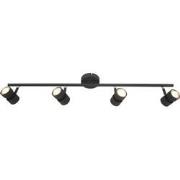 Steinhauer plafonniere Natasja led - zwart - metaal - 7904ZW