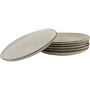 OTIX Dinerborden - Bordenset 6 Persoons - Beige - 26,5cm - Keramiek - ...