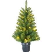 Black Box Trees Riverton Kunstkerstboom in Pot met LED Verlichting - H...