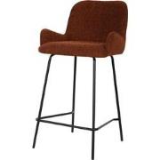 PTMD Leander Rust Bar Stool