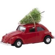 House Doctor Decoratie auto Xmas rood klein