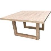 Wood4you - vierkante - tuintafel - Douglashout