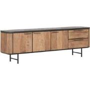 DTP Home TV stand Soho medium, 3 doors, 2 drawers,60x190x40 cm, recycl...