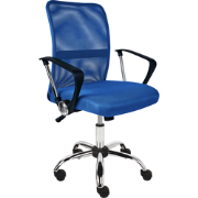 Beliani BEST - Bureaustoel-Blauw-Mesh