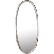 PTMD Limera Brass alu oval mirror irregular border S