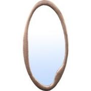 PTMD Don Brown Velvet Mirror Organic Oval L