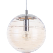 Beliani MIRNA - Hanglamp-Goud-Glas