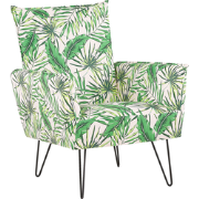 Beliani RIBE - Fauteuil-Groen-Polyester