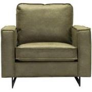 Fauteuil - Riverdance - leer Dalton groen 14