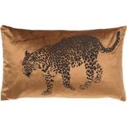 Dutch Decor SULA - Kussenhoes met dierenprint 30x50 cm Tobacco Brown -...