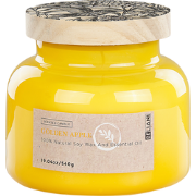 Beliani DELIGHT BLISS - Geurkaars-Geel-Soja wax