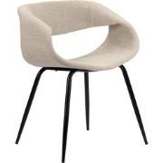 Pole to Pole - Whale chair - Chenille - Beige