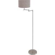 Mexlite vloerlamp Bella - staal - metaal - 45 cm - E27 fitting - 3879S...