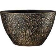 Mica Decorations Bloempot Arthur - 41x20x26 cm - Terracotta - Goud