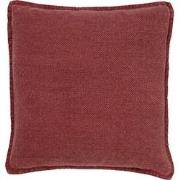 Dutch Decor BOWIE - Kussenhoes gewassen katoen 45x45 cm -  Merlot - ro...