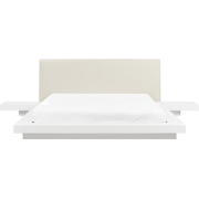 Beliani ZEN - Tweepersoonsbed-Wit-MDF